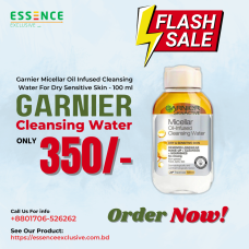  Garnier Micellar Oil Infused Cleansing Water For Dry Sensitive Skin - 100 ml